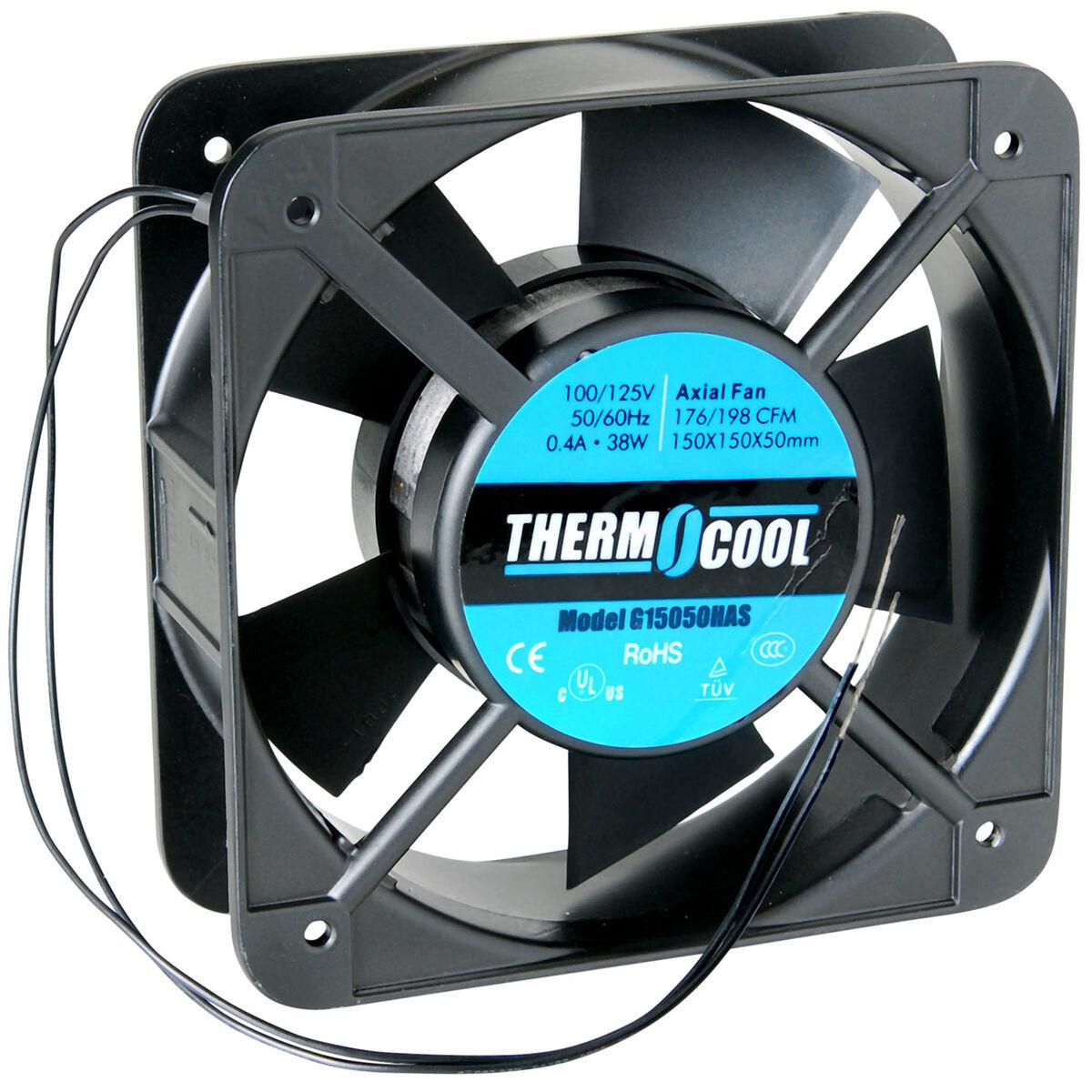 Thermocool 110 VAC Muffin Cooling Fan 150 x 50mm Sleeve Bearing